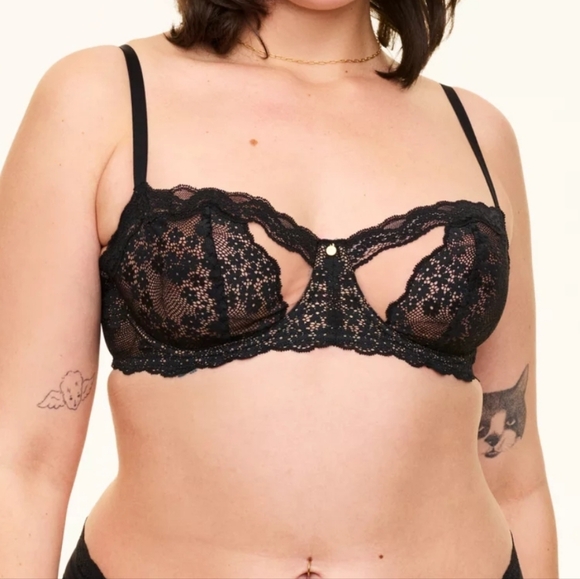 NWT Set Of 2 Adore Me 38 G Bra Lace Melrose & Odette Unlined Balconette Lingerie - Picture 2 of 9